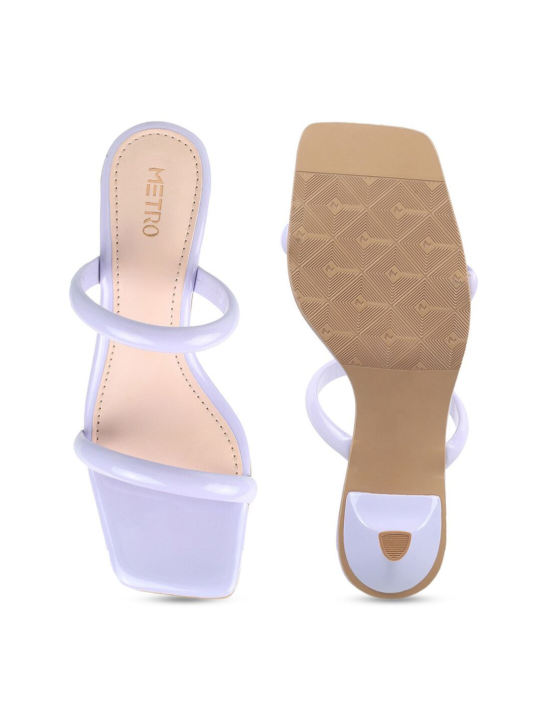 Metro Open Toe Kitten Heels