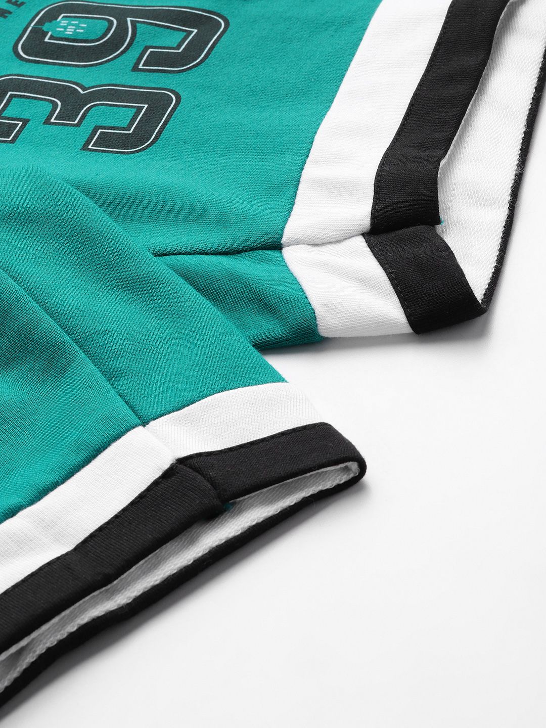 The Indian Garage Co Men Varsity Print Loose Fit Shorts