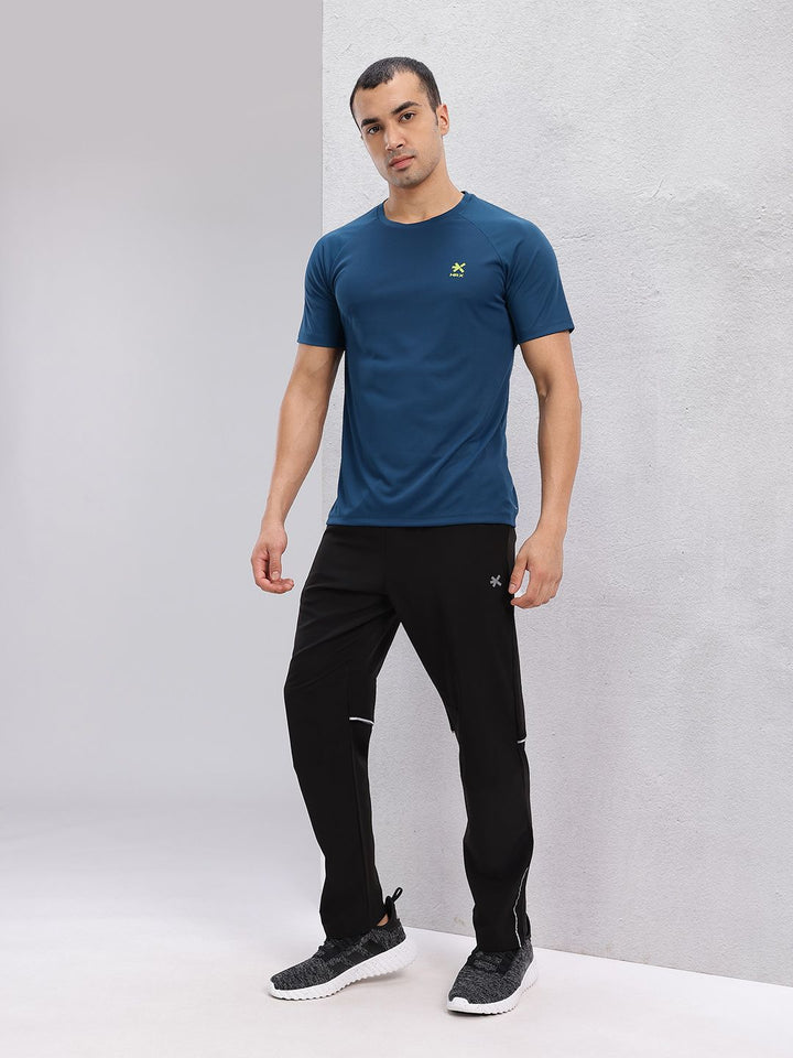 HRX by Hrithik Roshan Men Mid-Rise Rapid-Dry Running Track Pants