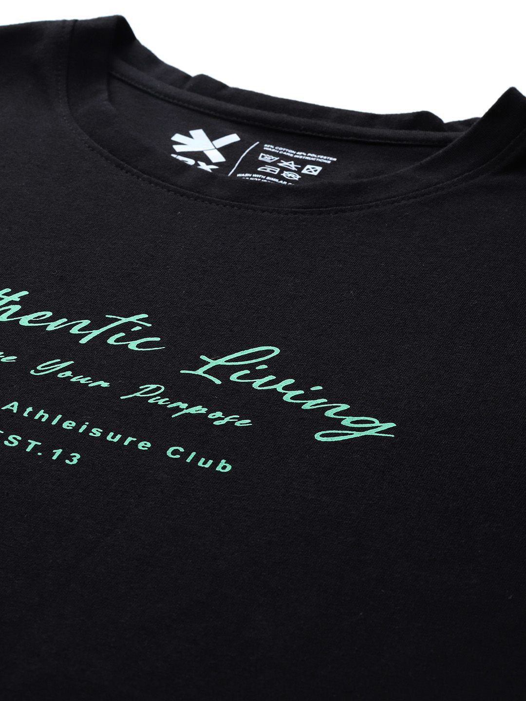 HRX by Hrithik Roshan Lifestyle Typography Printed T-shirt