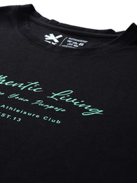 HRX by Hrithik Roshan Lifestyle Typography Printed T-shirt