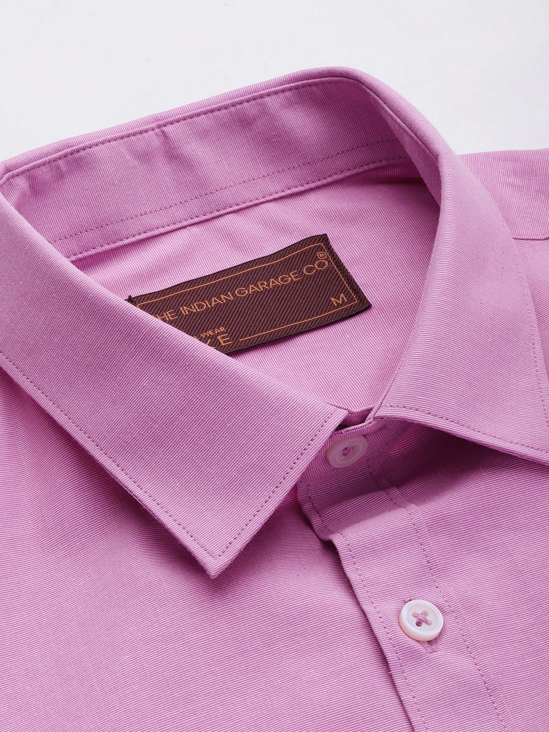 The Indian Garage Co. X Luxe Men Slim Fit Cotton Formal Shirt