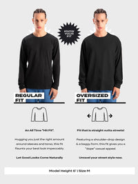 Bewakoof Men Graphic Printed Round Neck Pure Cotton Oversized T-Shirt