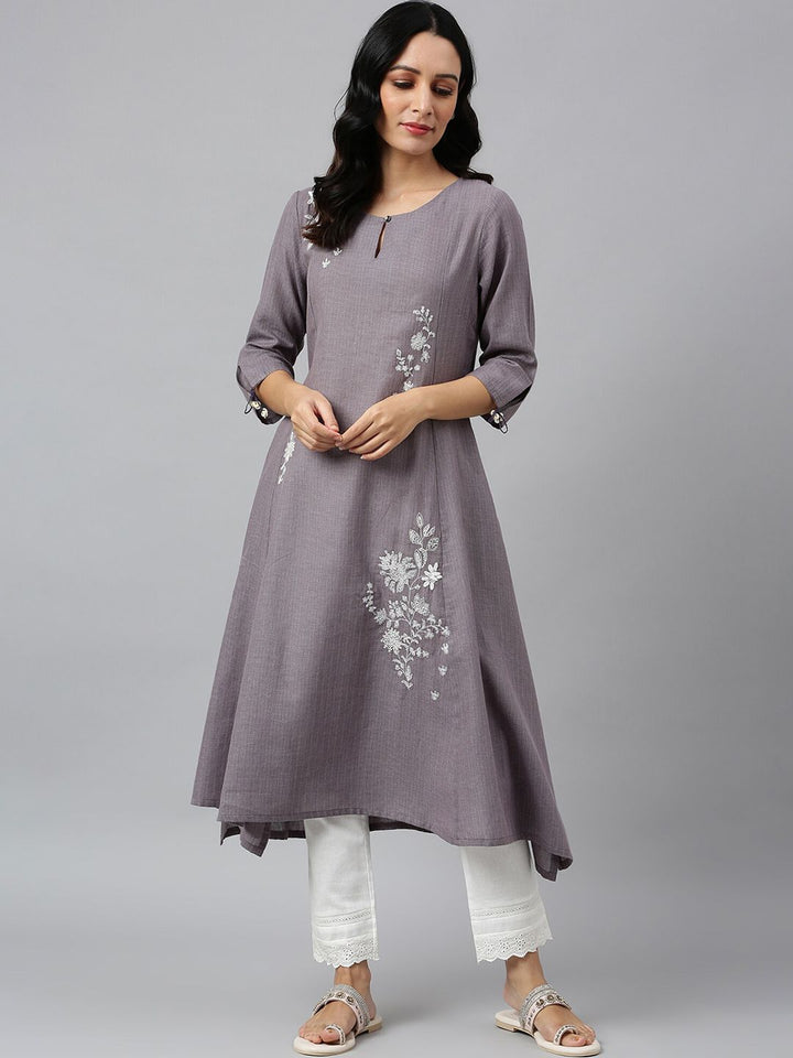 W Women Straight Cotton Kurta