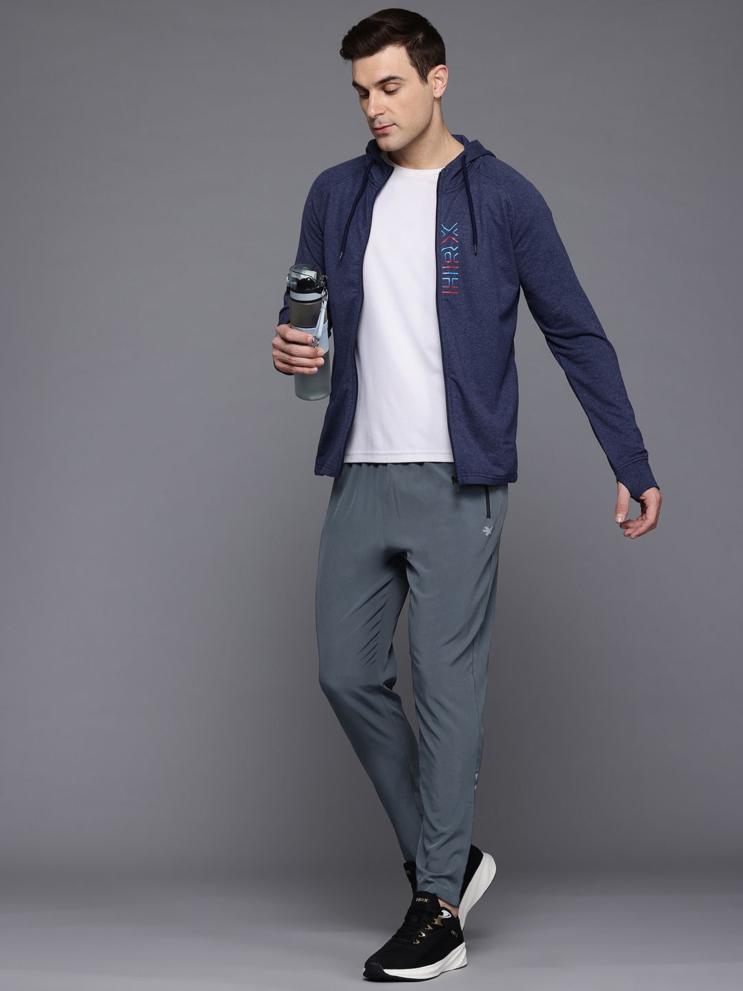 HRX by Hrithik Roshan Men Rapid-Dry Running Track Pants