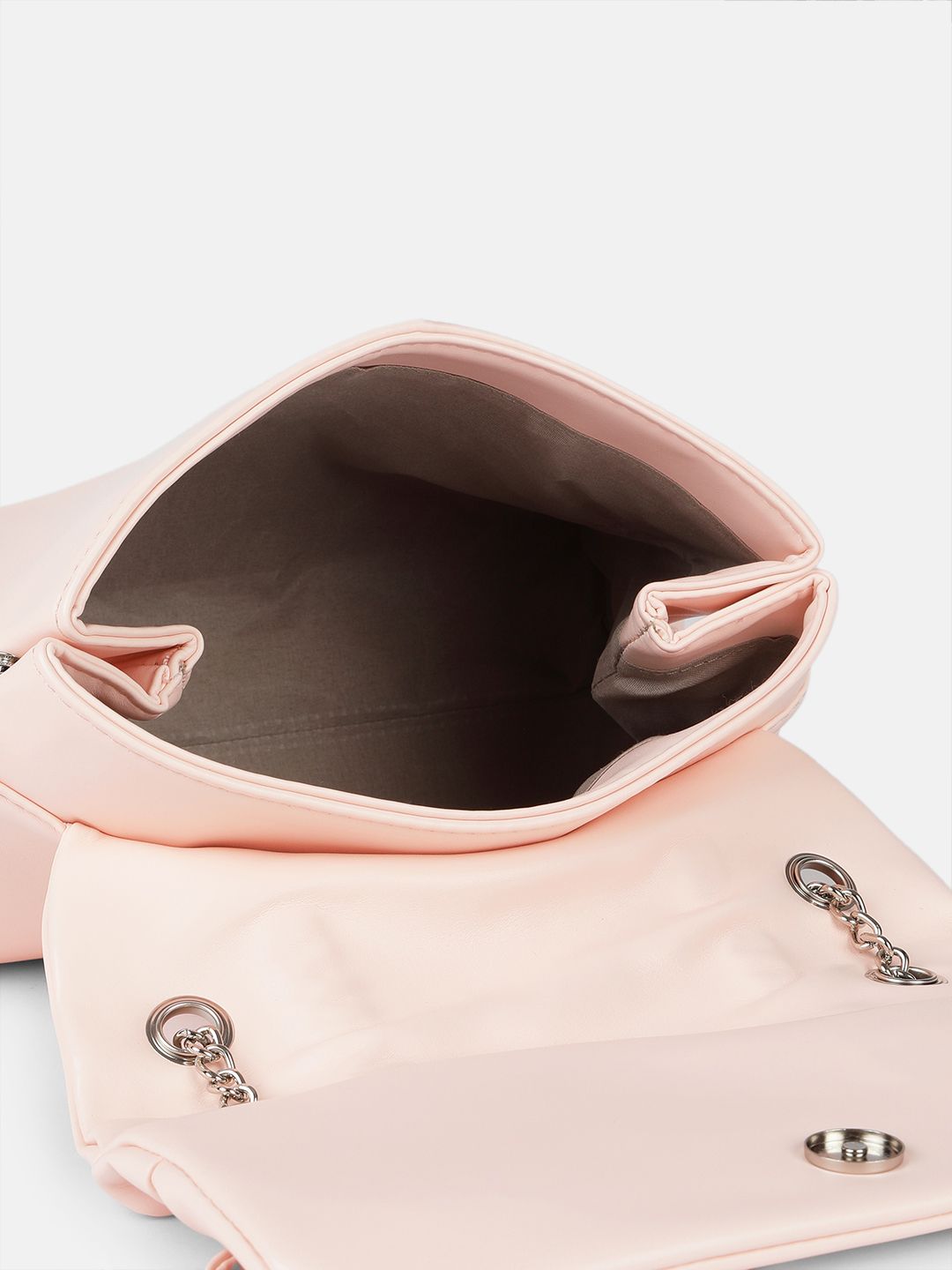 DressBerry Structured Bow Detail Shoulder Bag