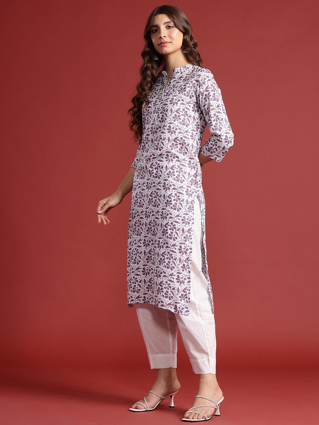 Anouk Floral Printed Kurta