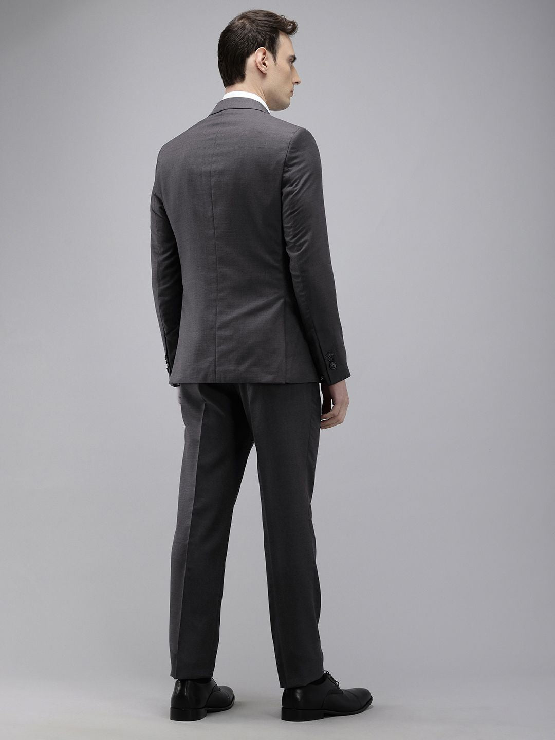 Park Avenue Super Slim Fit Notched Lapel Collar 2 Piece Formal Suit