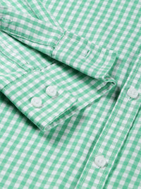 Thomas Scott Micro Checks Classic Slim Fit Cotton Casual Shirt
