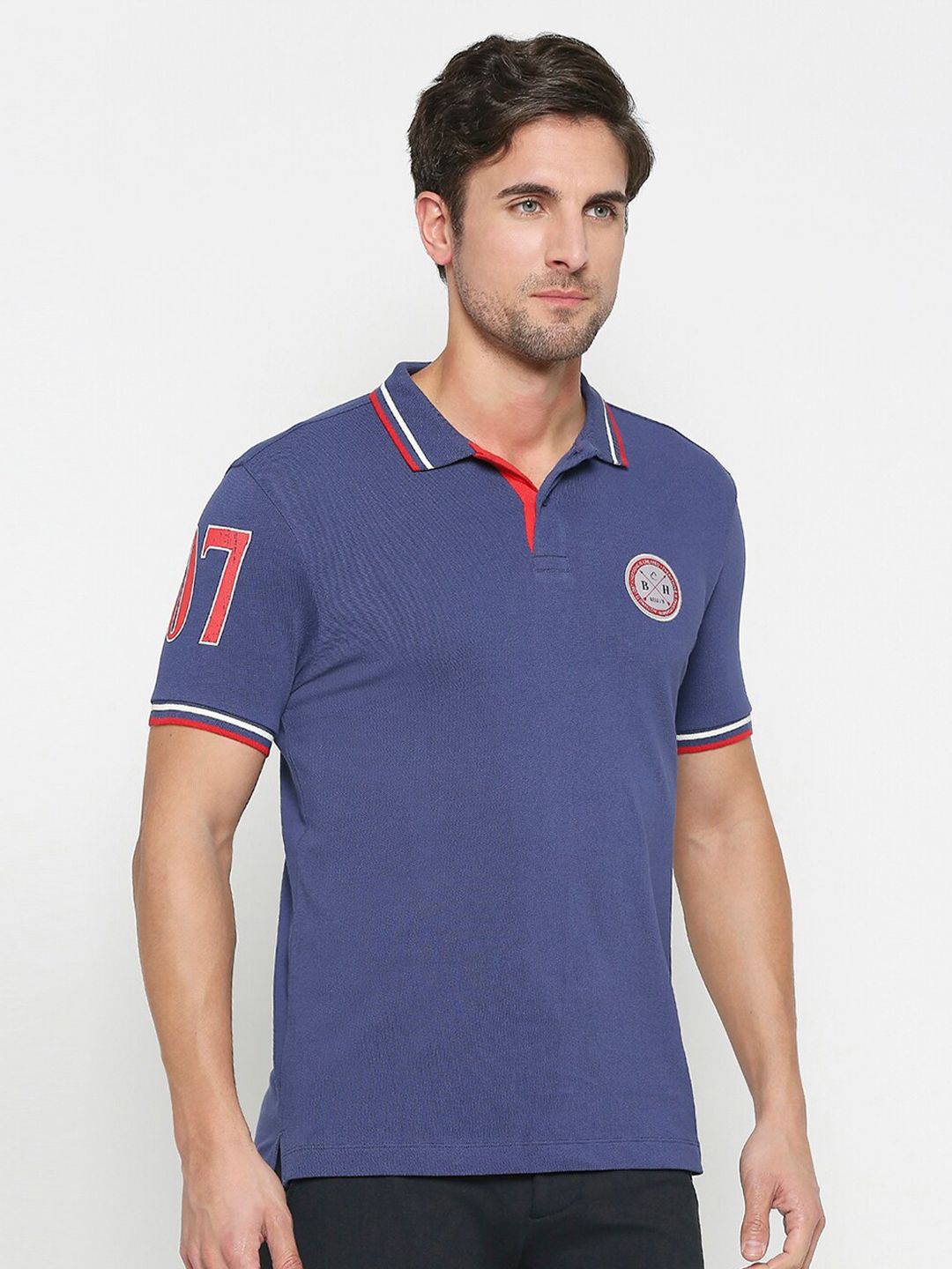 Being Human Polo Collar Pure Cotton Casual T-shirt