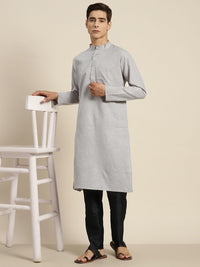 SOJANYA Kurta Lurus Kolar Mandarin Pejal