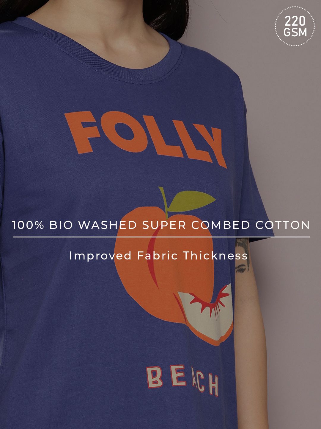 DILLINGER Printed Pure Cotton Boxy T-shirt