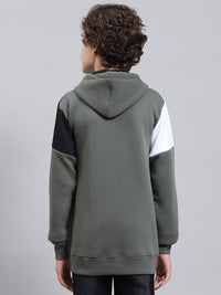 Monte Carlo Boys Typography Printed Hooded Pullover
