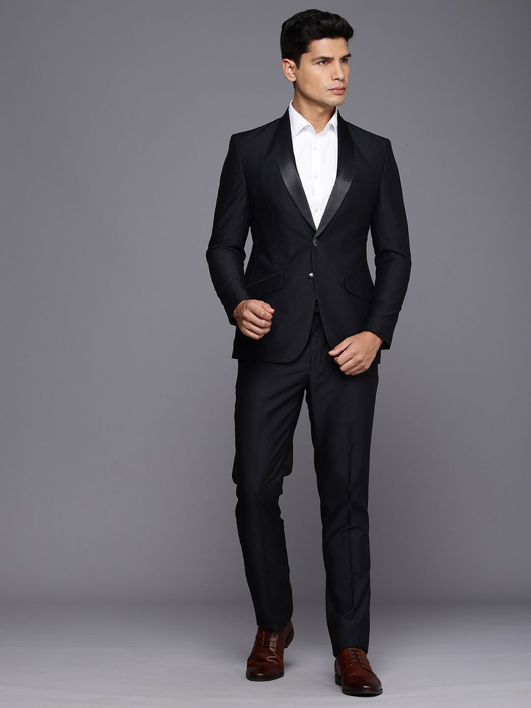 Raymond Slim Fit Shawl Collar Single-Breasted 2 Piece Suits