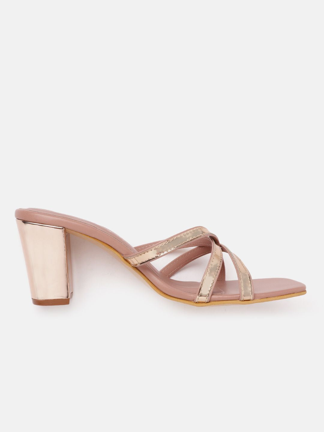 DressBerry Strappy Block Heels