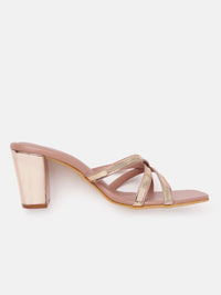 DressBerry Strappy Block Heels