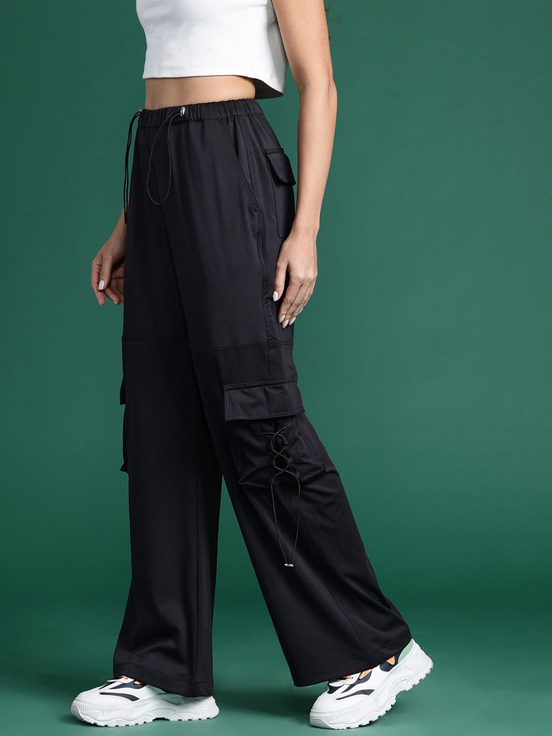 DressBerry Women Cargo-Style Trousers
