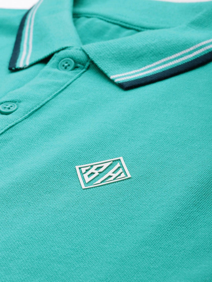 Being Human Pure Cotton Polo Collar Casual T-shirt
