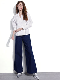 DressBerry Double Breasted CorpCore Classics Shirt Style Top