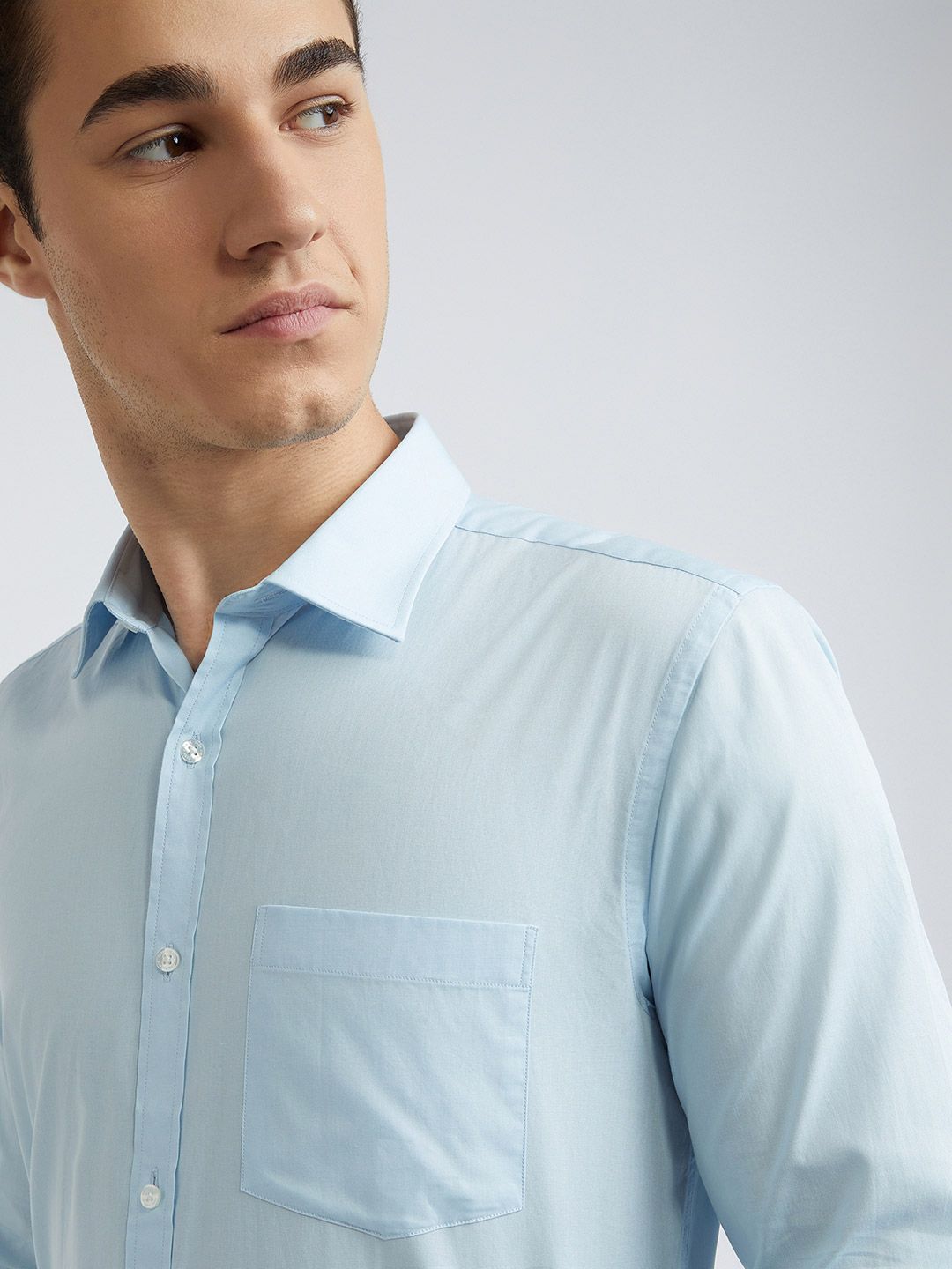 Park Avenue Pure Cotton Slim Fit Opaque Formal Shirt