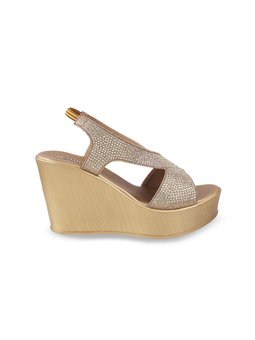 Metro Embellished Platform Heels