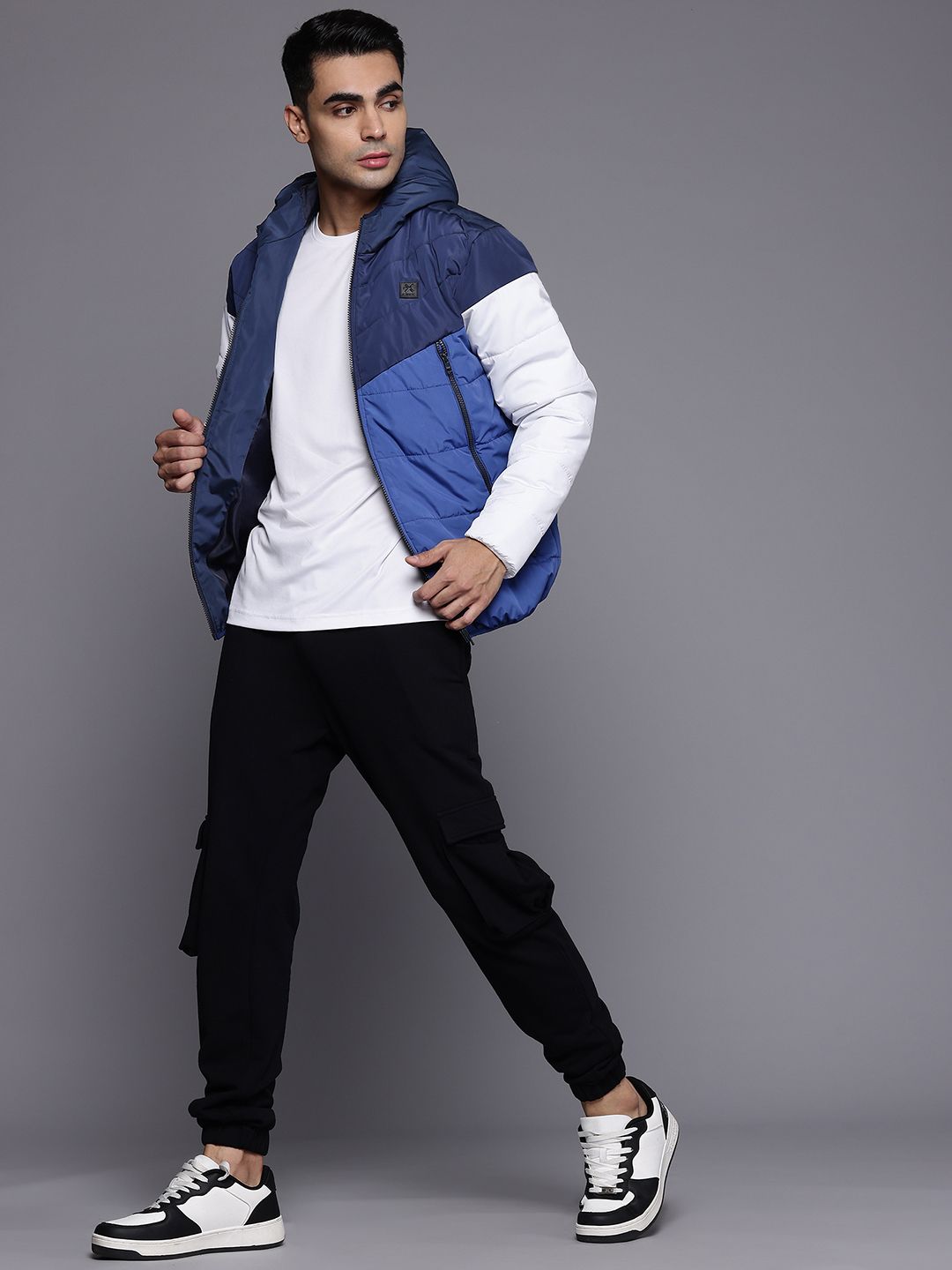 HRX by Hrithik Roshan Colourblocked Padded Jacket