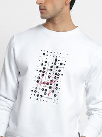 RARE RABBIT Men Venicee Graphic Printed Sweatshirt