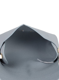 DressBerry Blue Textured Small Sling Bag