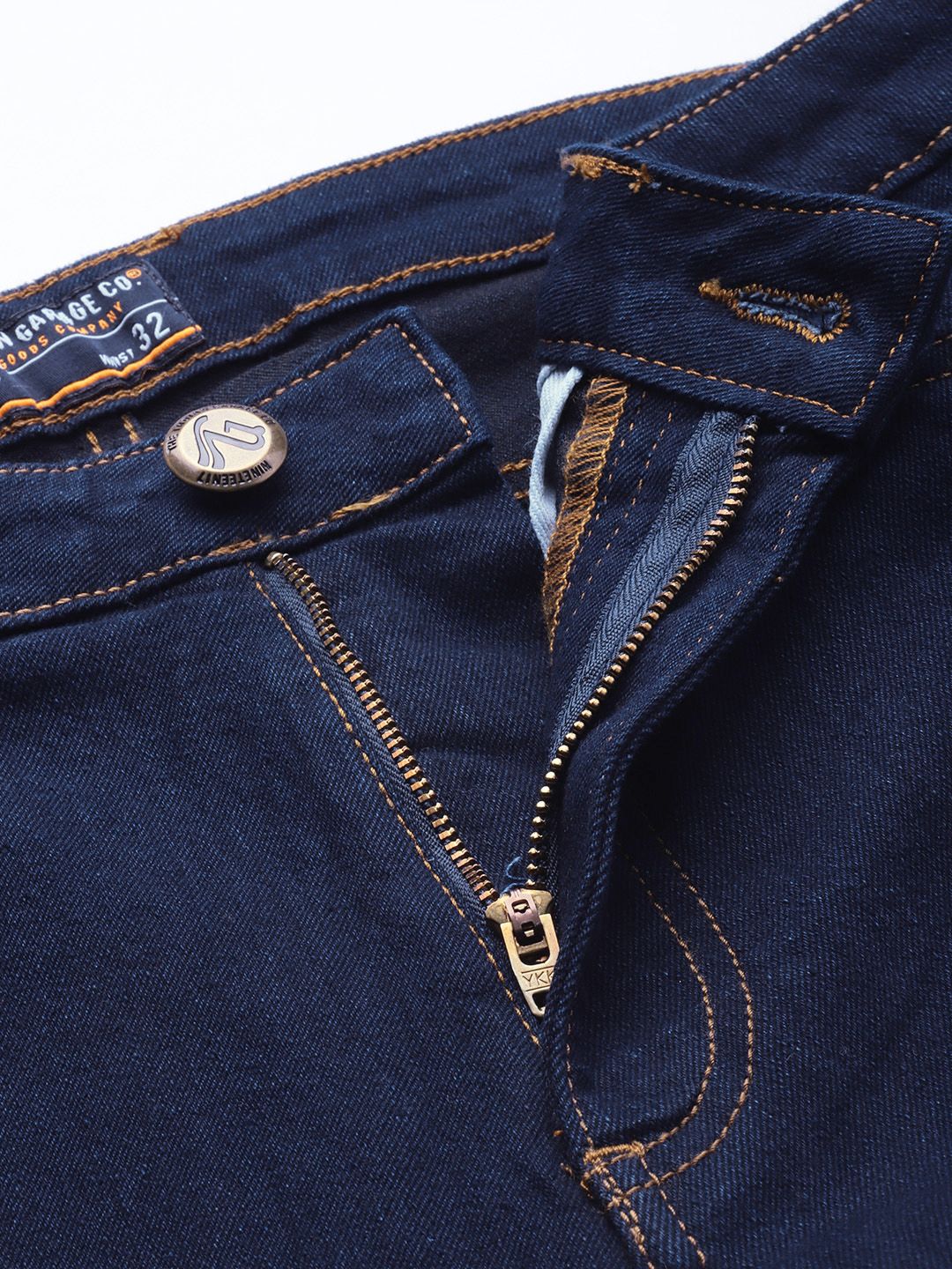 The Indian Garage Co Men Slim Fit Stretchable Jeans