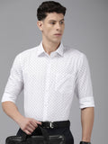Park Avenue Slim Fit Opaque Tropical Printed Formal Shirt