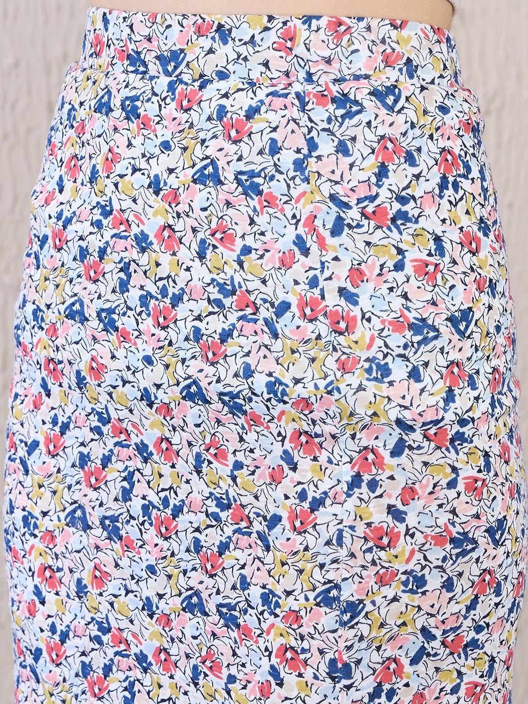 Berrylush Women Printed Pencil Maxi Skirts