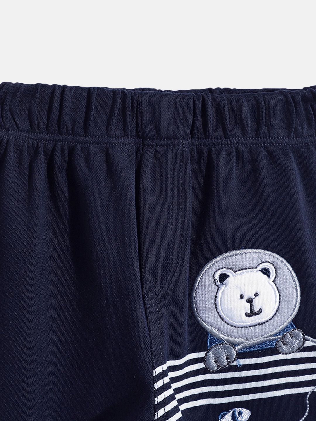 Moms Love Infant Boys Pure Cotton T-shirt With Joggers