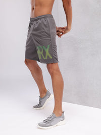 HRX by Hrithik Roshan Men Typography Print Rapid-Dry Training Shorts