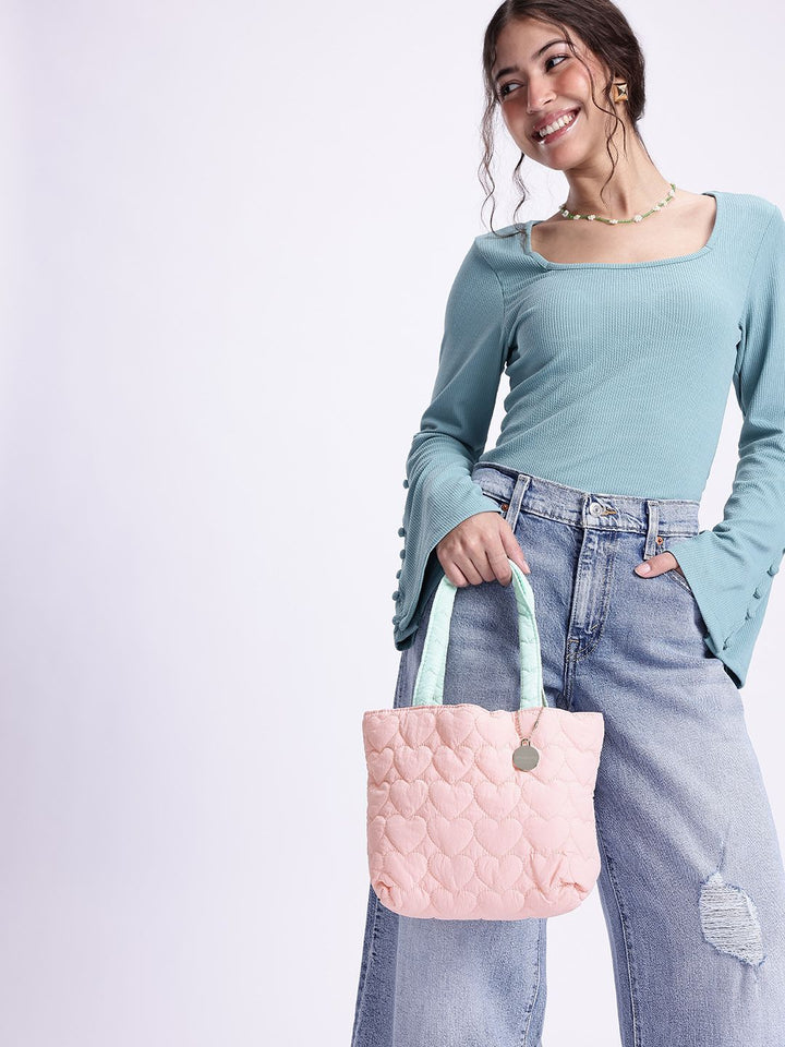 DressBerry Quilted Handheld Bag