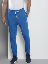 The Indian Garage Co Men Blue Solid Joggers