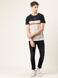 The Indian Garage Co Men Black Slim Fit Mid-Rise Clean Look Jeans