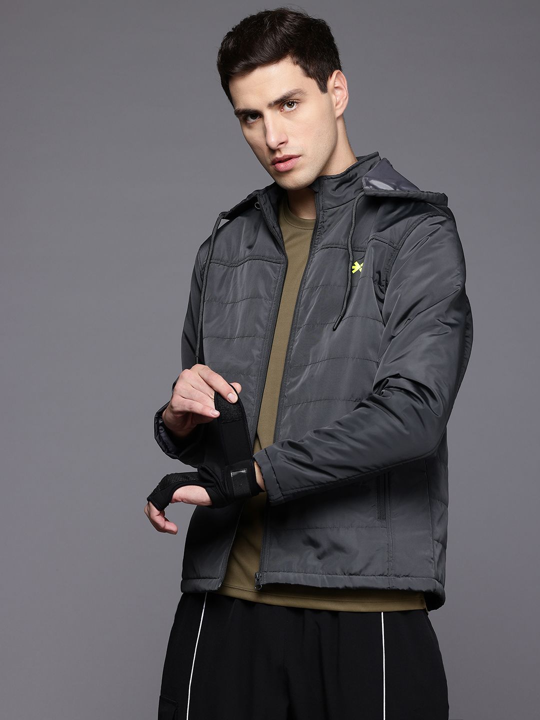 HRX by Hrithik Roshan Rapid-Dry Training Padded Jacket