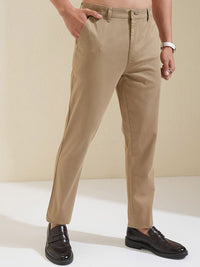 HIGHLANDER Men Soft Feel Twill Chino Trousers