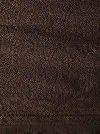 Saree mall Black & Gold-Toned Woven Design Zari Silk Blend Banarasi Sarees