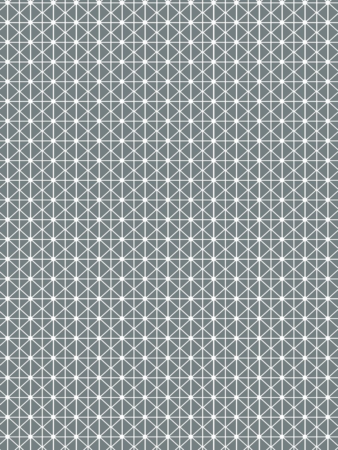 Story@home Grey & White Geometric Room Darkening Door Curtain