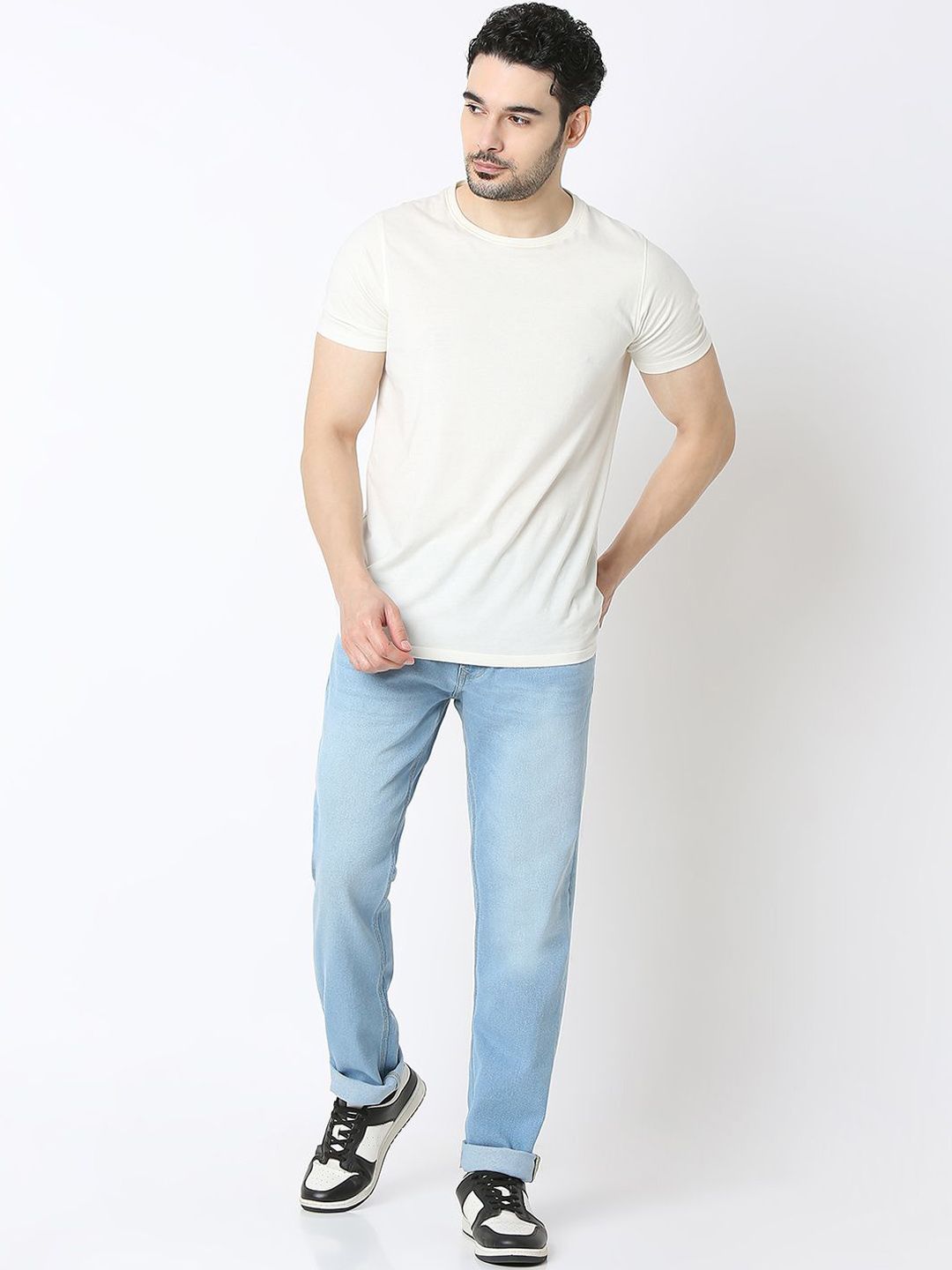 SPYKAR Men Relaxed Fit Heavy Fade Jeans
