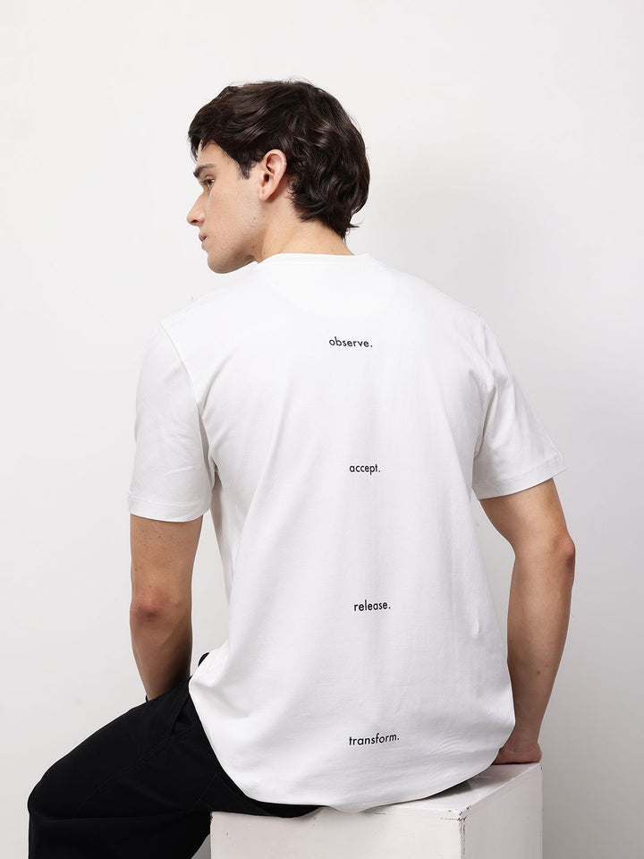 ether Men Grower Floral Printed Comfort Fit T-shirt