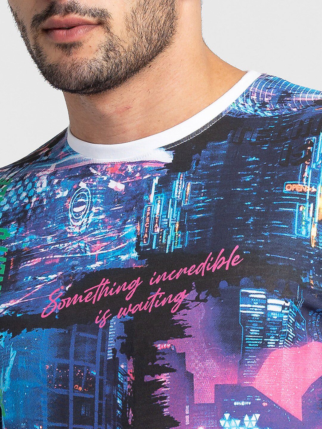 Being Human Graphic Printed Cotton T-Shirt