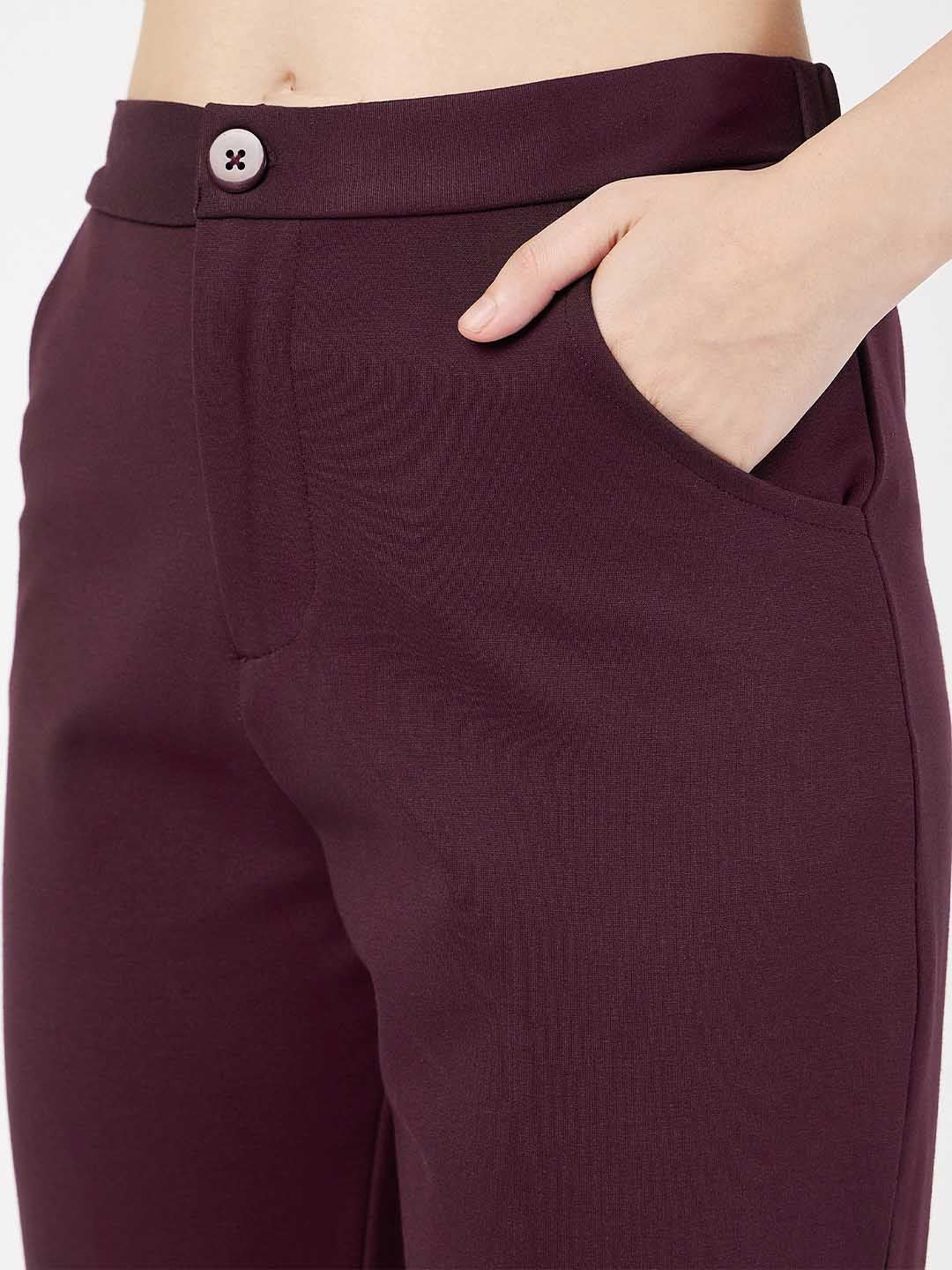 SASSAFRAS Women Slim Fit Trousers