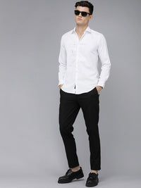 THE BEAR HOUSE Men Slim Fit Printed Pure Cotton Casual Shirt