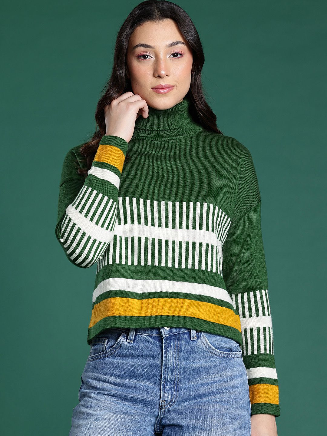 DressBerry Turtle Neck Pullover