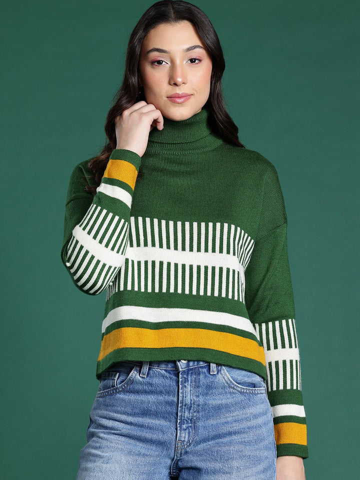 DressBerry Turtle Neck Pullover