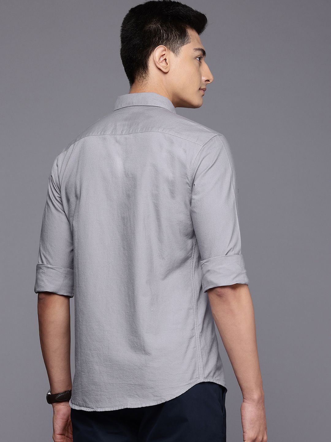 Raymond Pure Cotton Slim Fit Casual Shirt