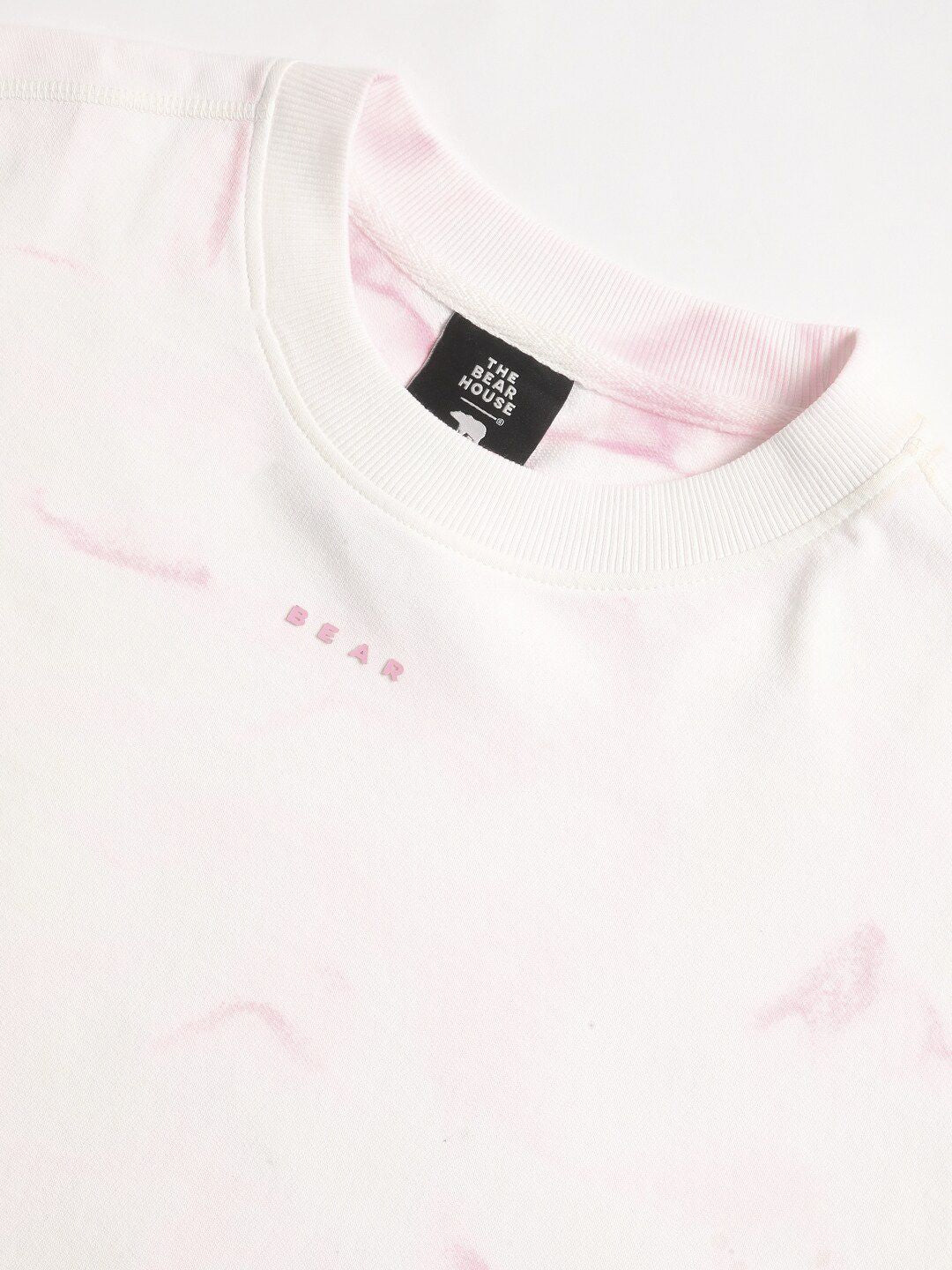 THE BEAR HOUSE Tie & Dye Pure Cotton Oversized T-shirt