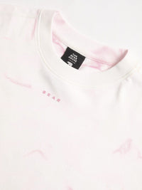 THE BEAR HOUSE Tie & Dye Pure Cotton Oversized T-shirt